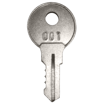 CountLab Cash Drawer Key (Small Drawer - Lock 001)
