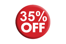 35% Discount Off All Shop Shelving Orders Over 500
