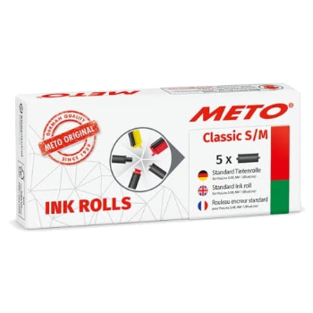 Meto Classic S & M Ink Rollers (5)