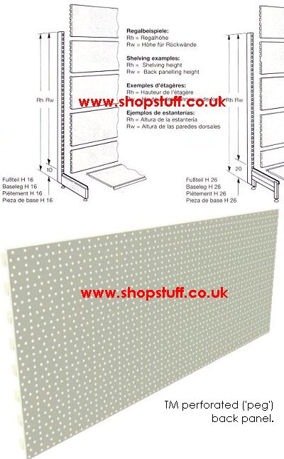 Perforated Back Panel