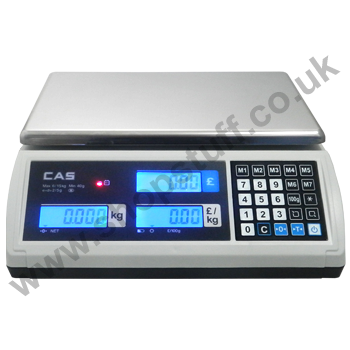 CAS ER-PLUS 15kgs Flat Plate Weighing Scale 