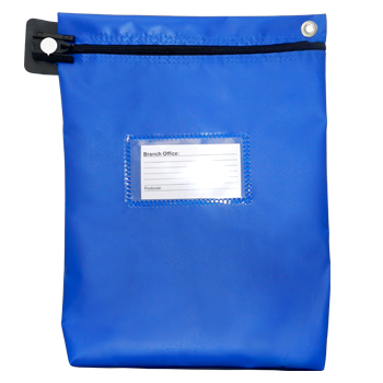 Cash Bag Large Blue