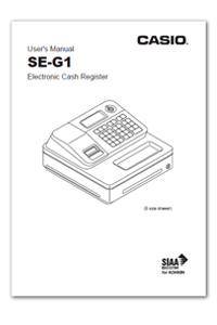Casio SE-G1 Instructions Download