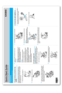 Casio SR-C4500 Quick Start Guide Download