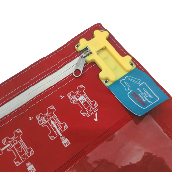 Envopak A4 Modular Flat Mailing Pouch Red