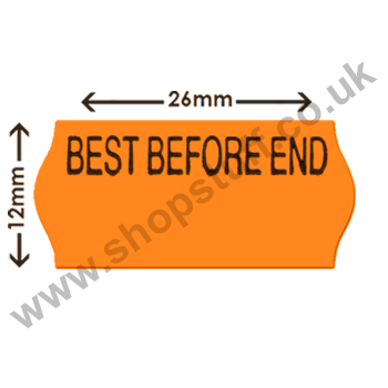 CT4 BEST BEFORE END Fluorescent Orange Perm