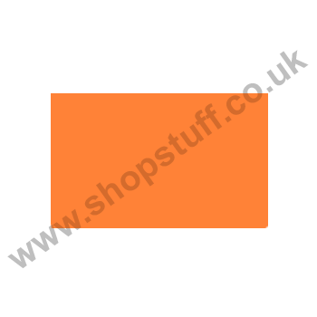 Motex 2616 26x16mm Flo Orange Removable Labels