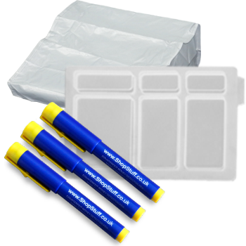 CountLab Protection Pack - Wetcover | Dust Cover | 3 Note Checker Pens
