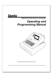 Sam4S NR-520F / NR520F Instructions Download