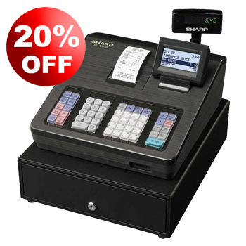 20% Off Our Best Selling Cash Registers